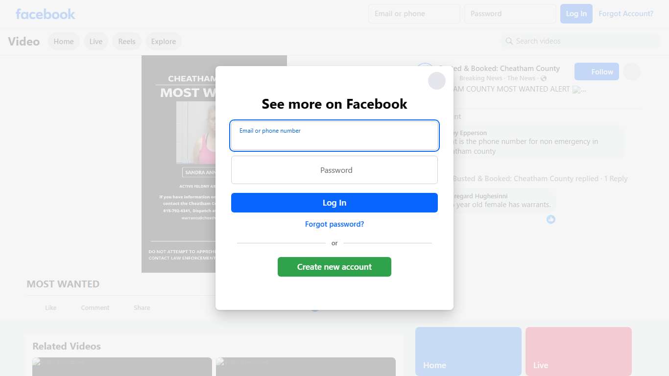🚨 CHEATHAM COUNTY MOST WANTED ALERT 🚨 The Cheatham County Sheriff’s Office currently has active felony arrest warrants for the individual pictured. This information comes from public records and reflects status at the time of posting. If you have information that may assist law enforcement, contact the Cheatham County Sheriff’s Office or local authorities. Do not attempt to approach or detain. 📌 Sharing increases public awareness. All individuals are presumed innocent until proven guilty in a co